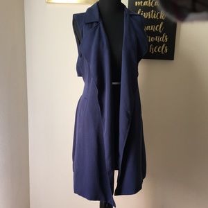 Long tunic vest